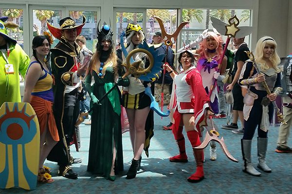 comic-con attendees